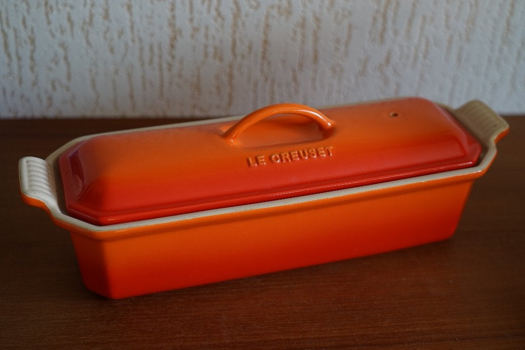 Le Creuset  terinne keramiek, Huis en Inrichting, Keuken | Potten en Pannen, Ophalen of Verzenden, Gebruikt, Overige materialen