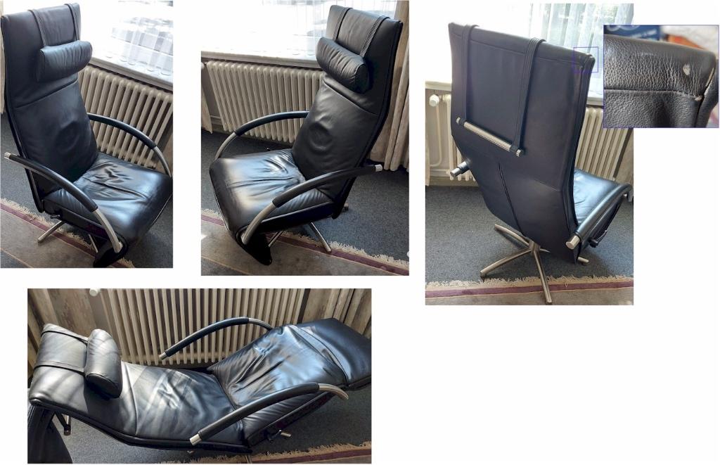 Jori designfauteuil mensana, Enlèvement, Utilisé, Cuir, Modern