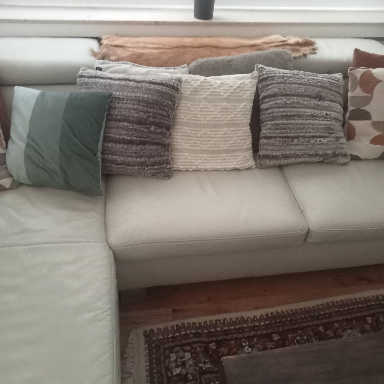 coussins décoratifs, Enlèvement