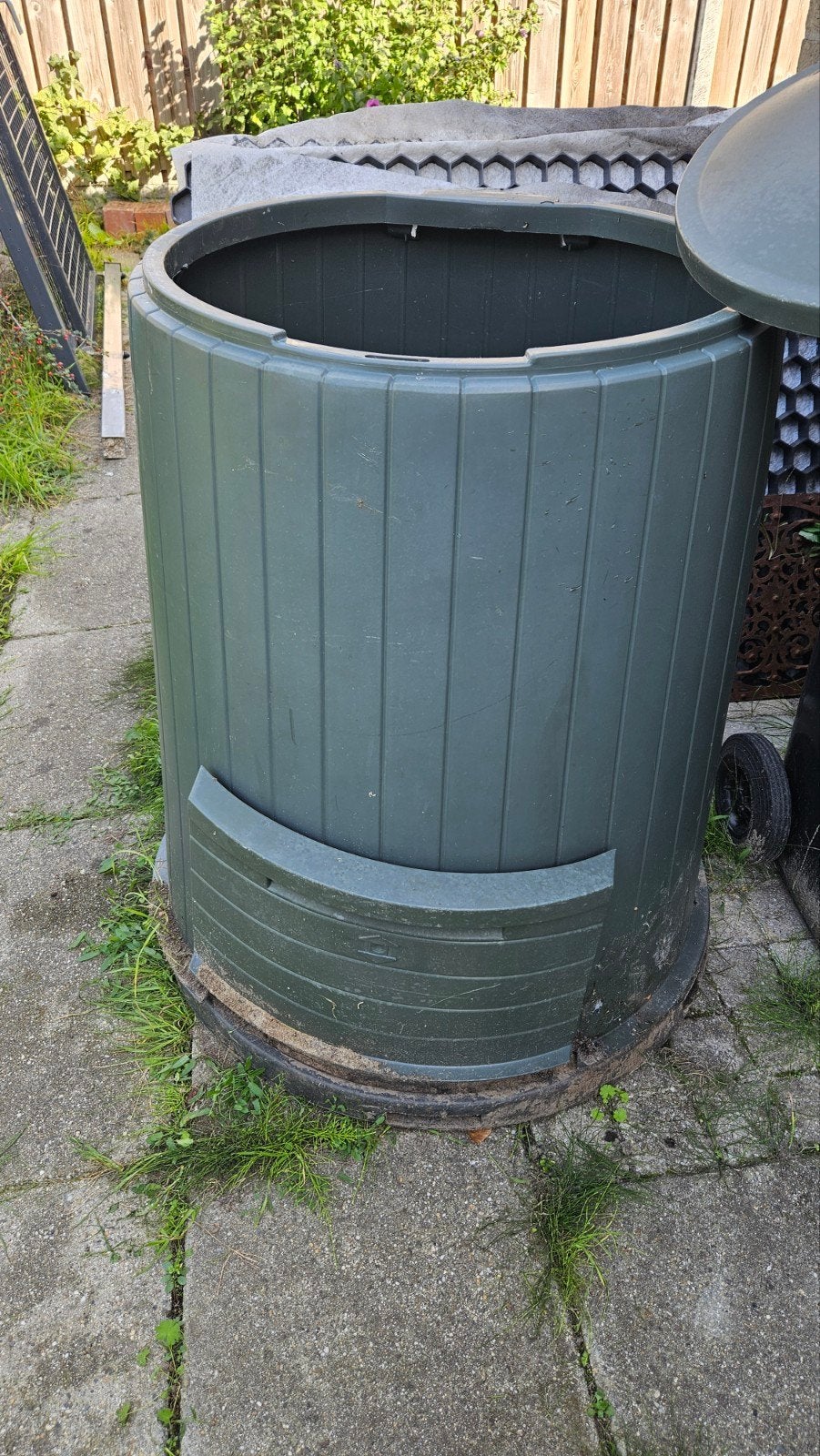 MILKO compostvat / compostbak met deksel – ca. 90 cm, Jardin & Terrasse, Enlèvement, Compost