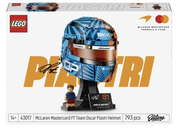 LEGO Editions McLaren Mastercard F1 Team Oscar Piastri 43017, Verzenden, Lego, Zo goed als nieuw, Minifiguur