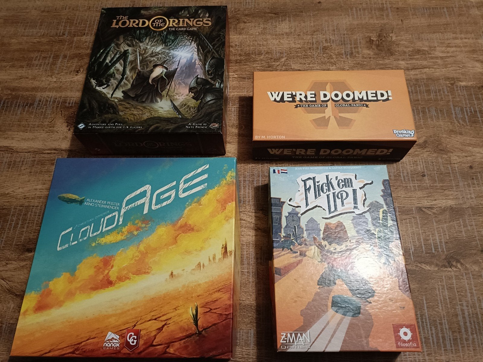 4 bordspellen, Hobby en Vrije tijd, Gezelschapsspellen | Bordspellen, Ophalen