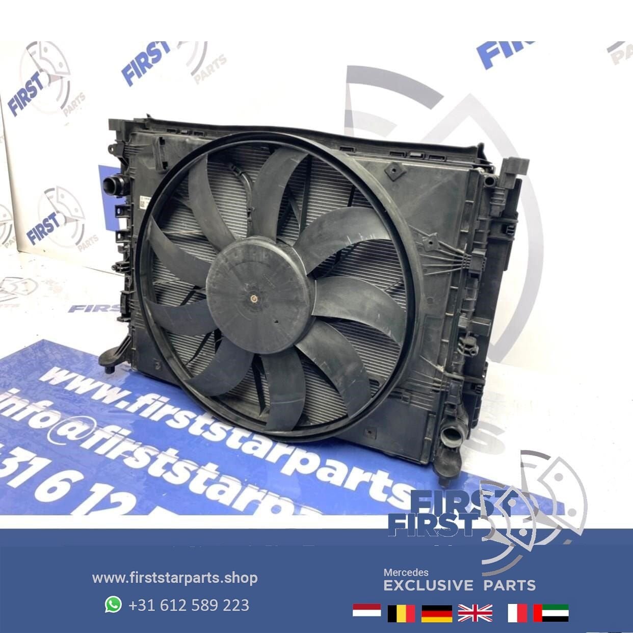 63 AMG KOELERPAKKET W205 C63 W253 GLC63 W213 E63 GT63 X290 W, Auto-onderdelen, Motor en Toebehoren, Gebruikt, -, Ophalen of Verzenden