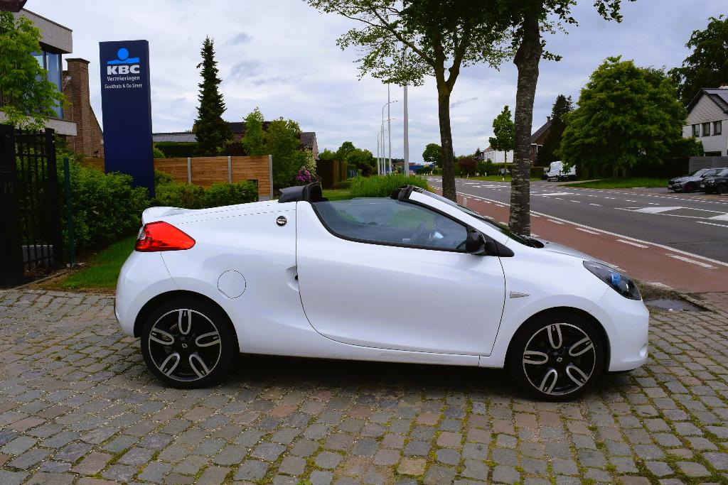 Renault Wind 1.2TCe/Cabrio/Dynamique/HISTORY/GARANTIE, Auto's, Renault, Voorwielaandrijving, Euro 5, Stof, Zwart
