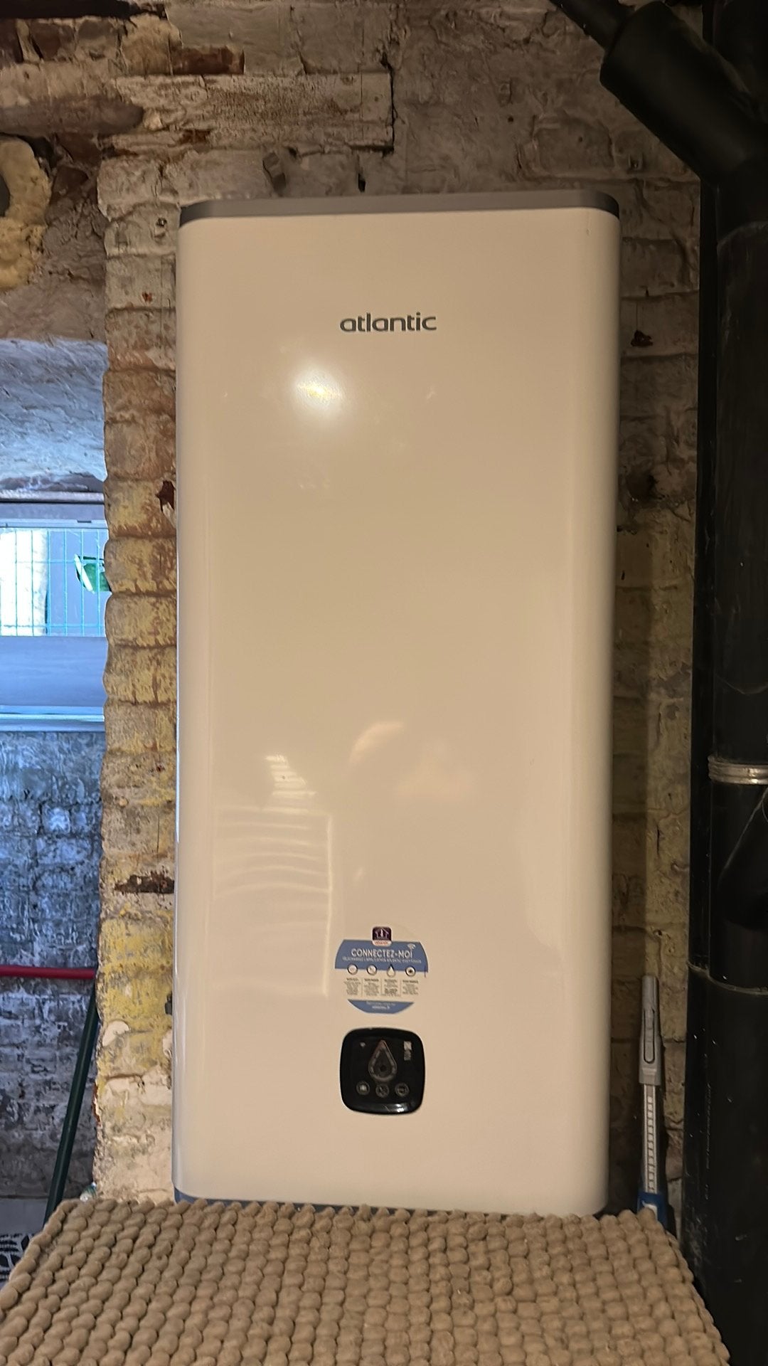 Atlantic 80L elektrische boiler, Doe-het-zelf en Bouw, Chauffageketels en Boilers, Ophalen, 20 tot 100 liter, Minder dan 3 jaar oud