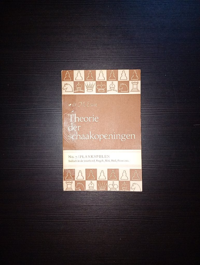 Theorie der schaak openingen 7 bruin, Hobby & Loisirs créatifs, Sport cérébral & Puzzles, Enlèvement ou Envoi, Moins de 500 pièces