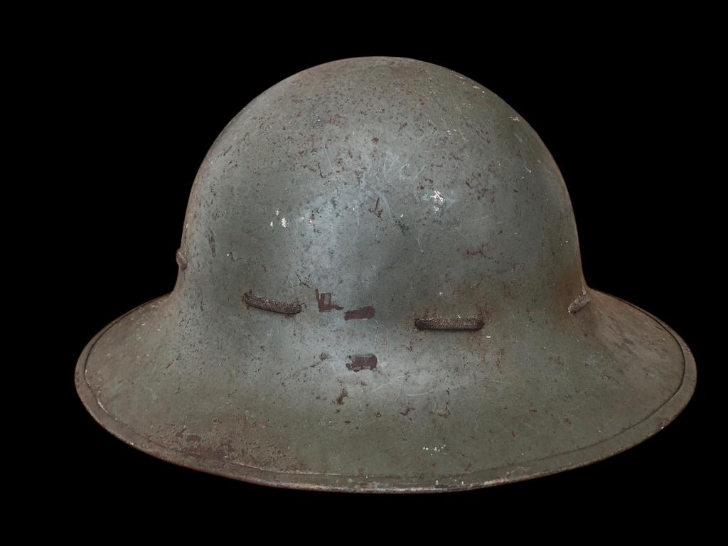 Britse WW2 Zuckermann helm, Ophalen of Verzenden