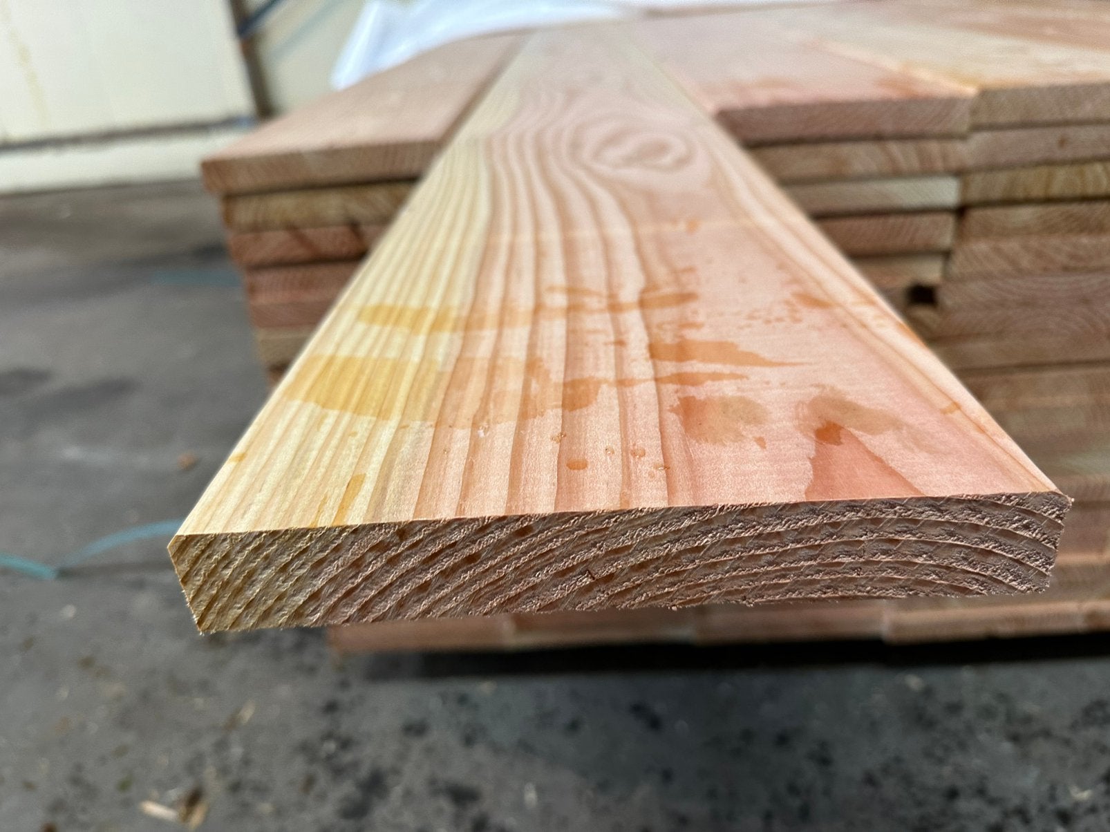 Douglas plank 28 x 195 mm geschaafd, Tuin en Terras, Ophalen, Nieuw, Planken