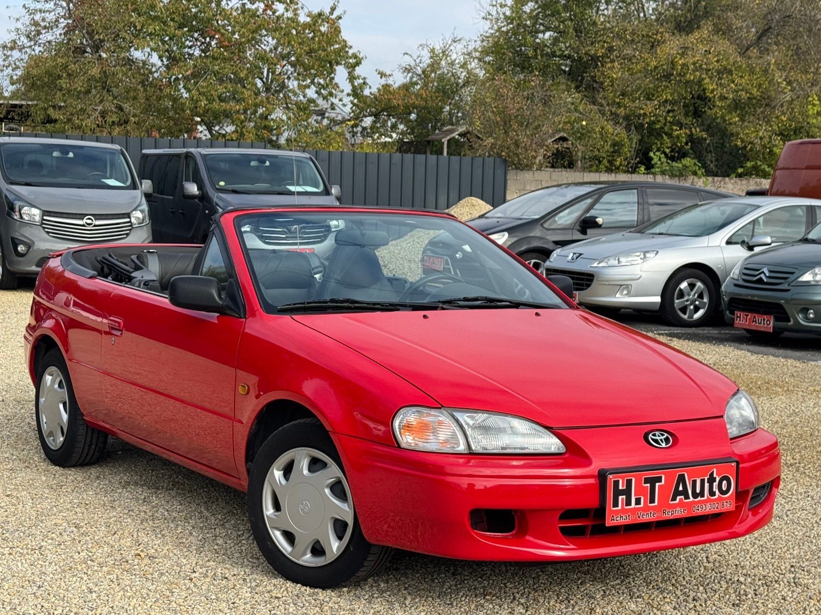 Toyota Paseo 1.5i/Cabriolet/Etat neuf/Ancetre en 2027, Achat, Entreprise, Cabriolet, Boîte manuelle