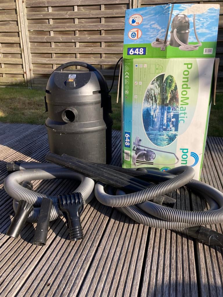 Vijverstofzuiger Pontec, Tuin en Terras, Vijver-toebehoren, Ophalen, Zo goed als nieuw, Vijverstofzuiger