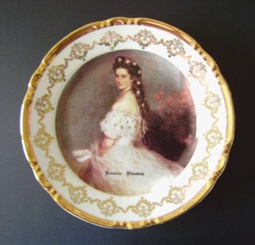 KEIZERIN ELISABETH "SISI" : albeelding van WINTERHALTER, Verzamelen, Koningshuis en Royalty, Ophalen, Nieuw, Servies