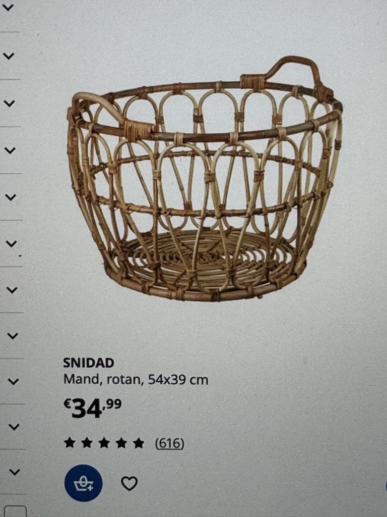 MAND, Huis en Inrichting, Ophalen, Mand