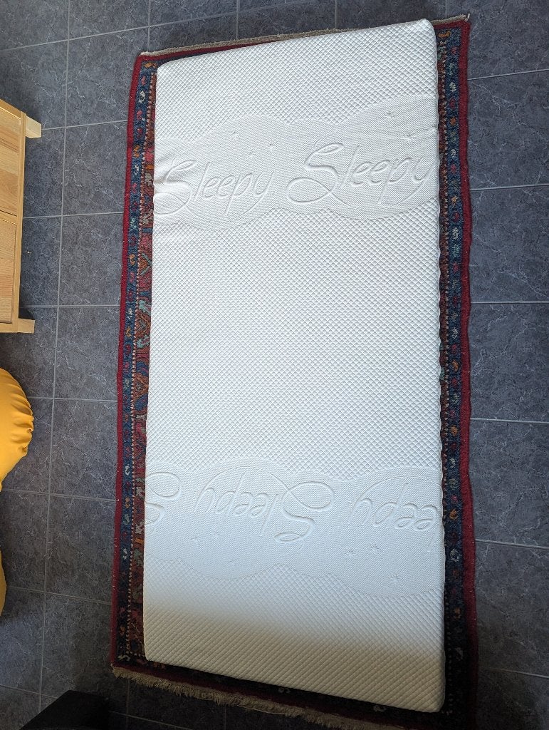 Matrastopper 90X200 Sleepy, Huis en Inrichting, Ophalen, 90 cm, Eenpersoons, Zo goed als nieuw