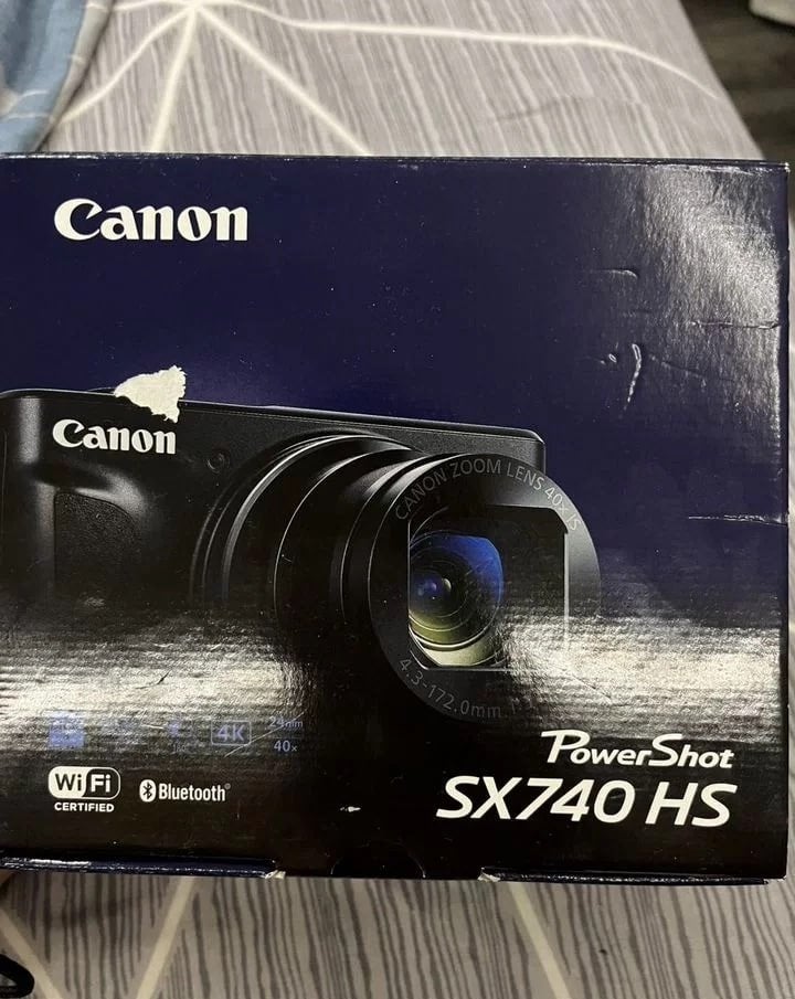 Canon PowerShot SX740 HS (als nieuw), Audio, Tv en Foto, Fotocamera's Digitaal, 20 Megapixel, Canon, Compact, Ophalen of Verzenden