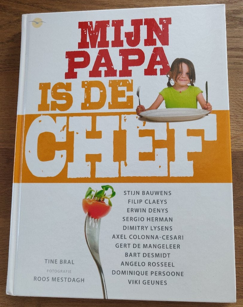 Mijn papa is de chef – Tine Bral - Boek, Ophalen of Verzenden, Nieuw