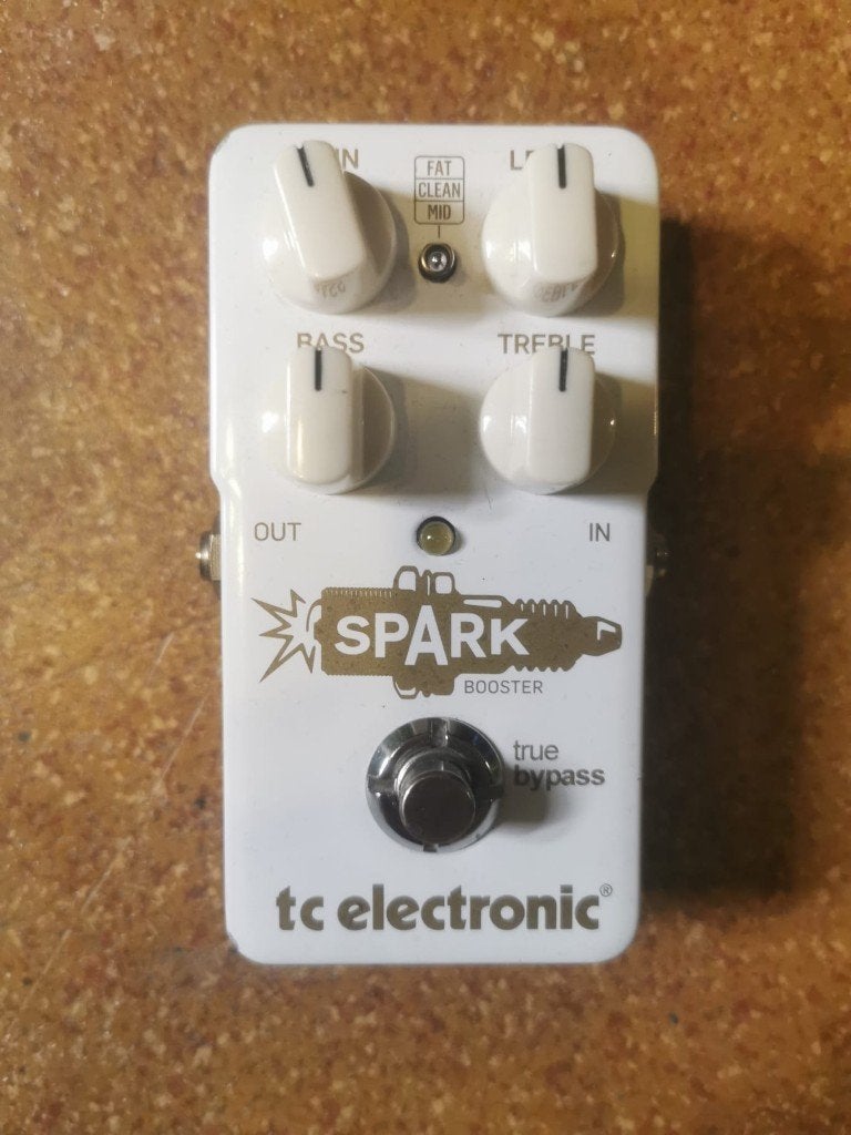 TC Electronic Spark Booster, Enlèvement ou Envoi, Utilisé, Distortion, Overdrive ou Fuzz