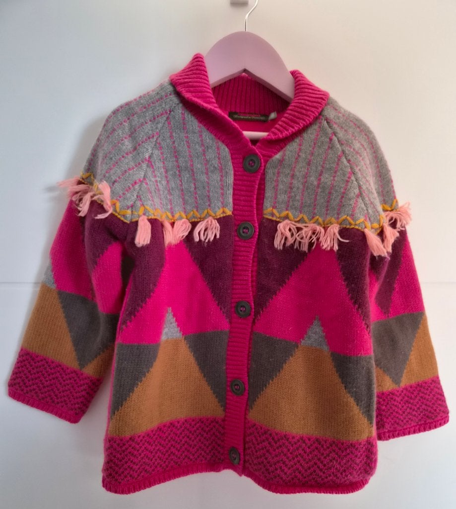 CATIMINI Jas Vest NIEUWSTAAT 3 jaar (98cm) fleece gevoerd, Ophalen, Catimini, Meisje, Trui of Vest