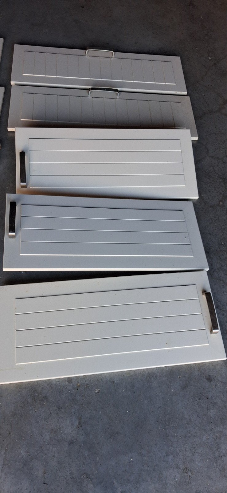 Lot de façades de cuisine Ikea Faktum, Maison & Meubles, Enlèvement, Utilisé, Crème