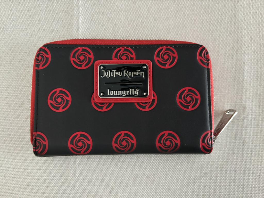 Portefeuille loungefly Jujutsu kaisen, Ophalen, Zo goed als nieuw, Overige merken