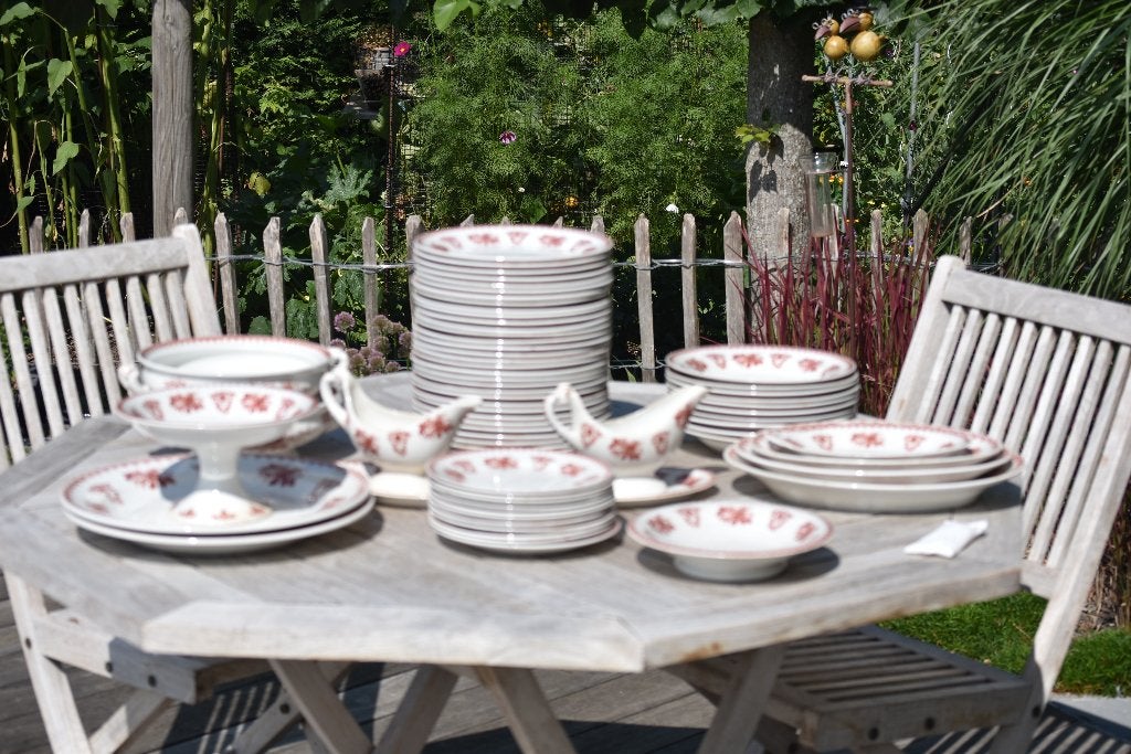 vaisselle en porcelaine Petrus Regoutag Maastricht Siska, Enlèvement