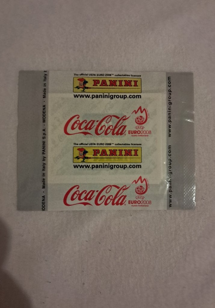 Panini EK Euro 2008 zakje coca cola zeldzaam, Verzamelen, Ophalen of Verzenden, Nieuw