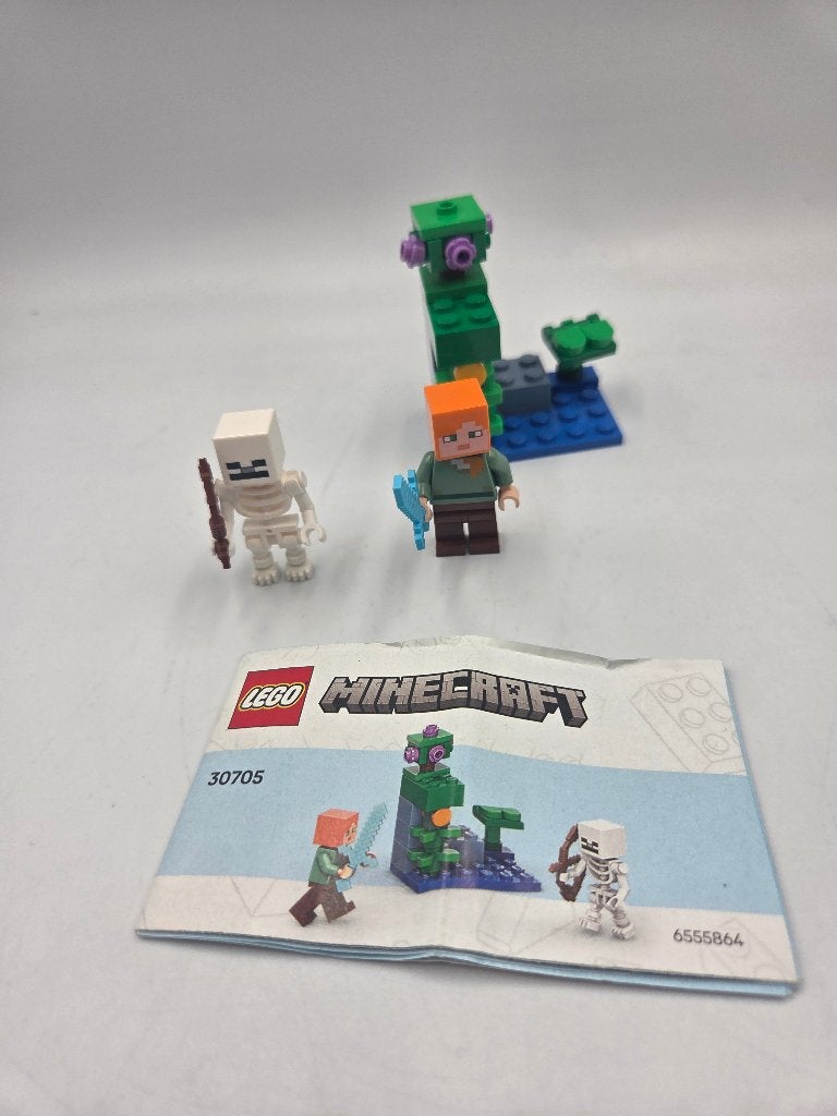 Lego Minecraft 30705 The Lush Cave Fight, Minecraft, Lego, Ophalen of Verzenden, Zo goed als nieuw