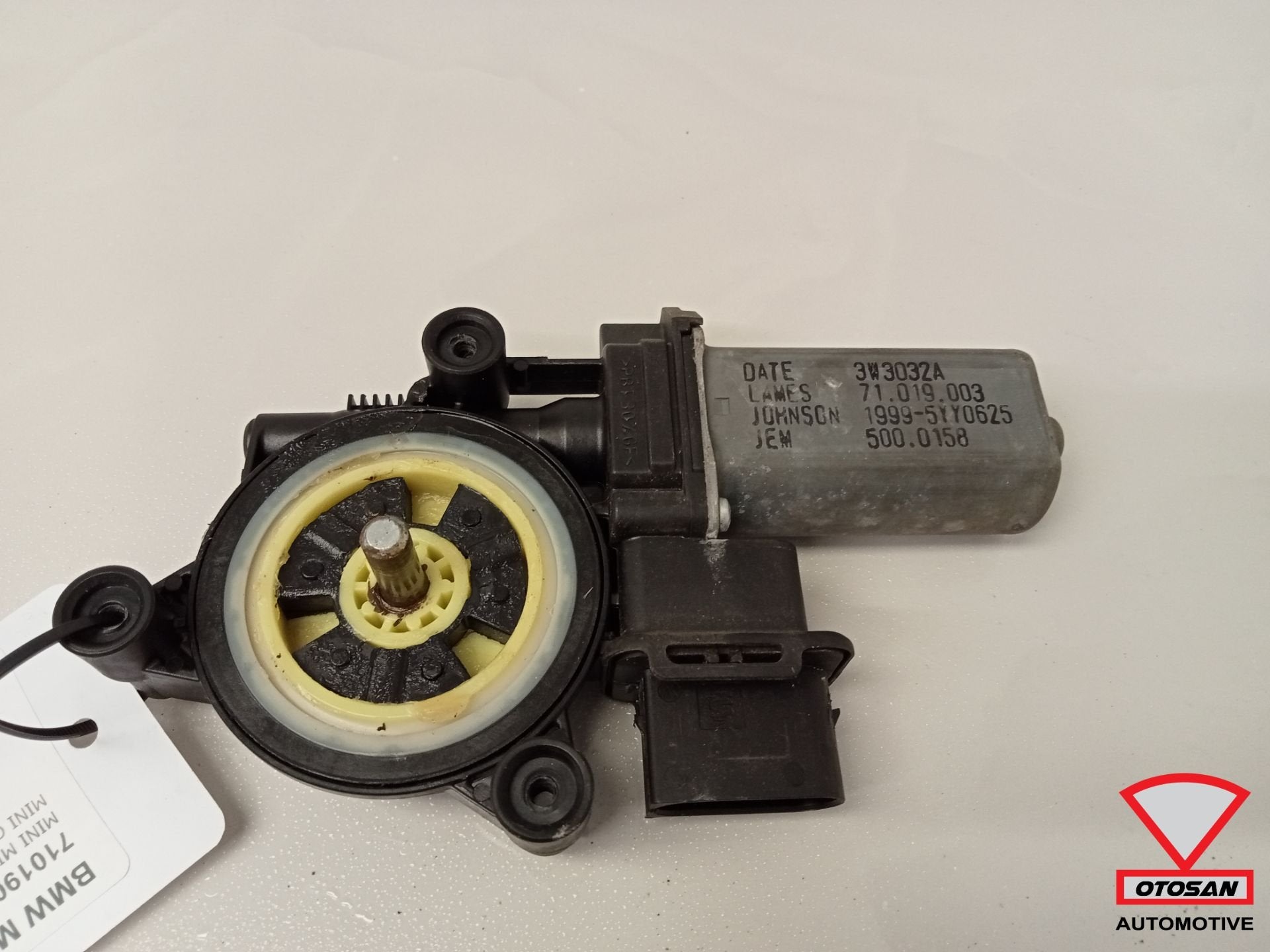 BMW Mini Diverse Raammotor Rechts Voor 71019003, Gebruikt, Customer.service@mini.co.uk, Mini, BMW AG