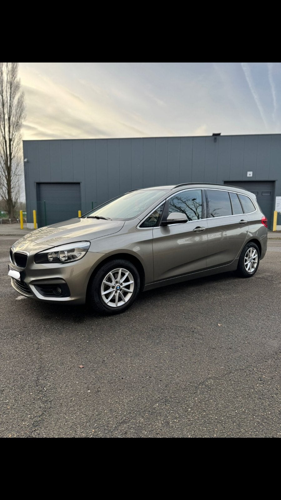 Voiture endommagée Bmw 216D à vendre, Autos, Cuir, Achat, Euro 6, Diesel