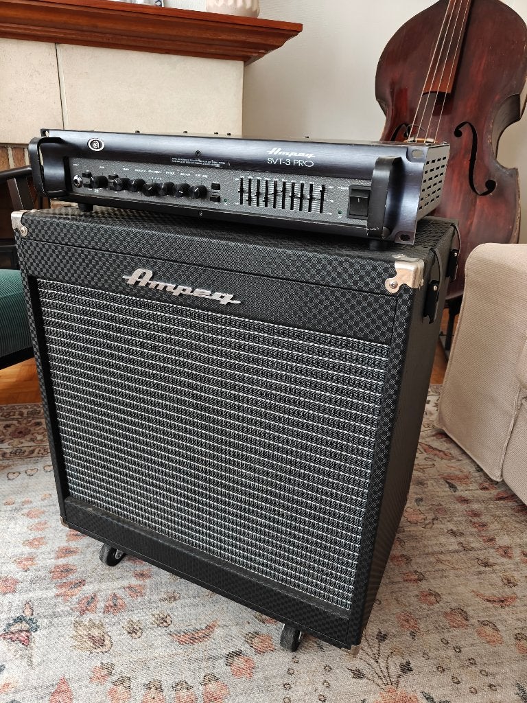 Ampeg SVT-3PRO 450-watt Tube Preamp Bass Head, Muziek en Instrumenten, Ophalen, Gebruikt, Basgitaar, 100 watt of meer