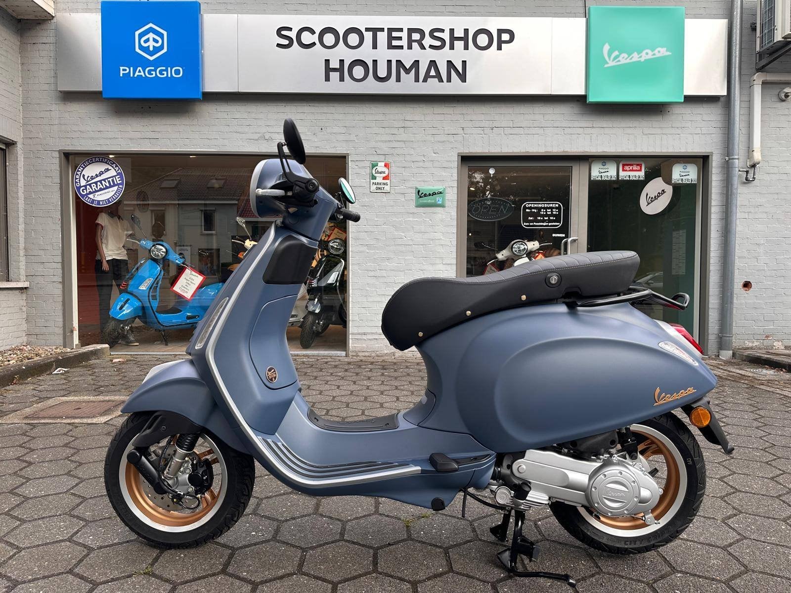 Vespa Primavera 50cc 45Km/h 80th Officina 8 (nr.27), Vélos & Vélomoteurs, Scooters | Vespa, Neuf, Essence, 50 cm³, Autres modèles
