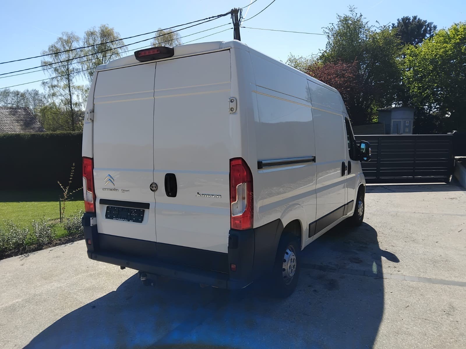 Citroën Jumper 2.2 BlueHdi L2H2 2020 124700kms, Autos, Achat, Euro 6, Boîte manuelle, Noir