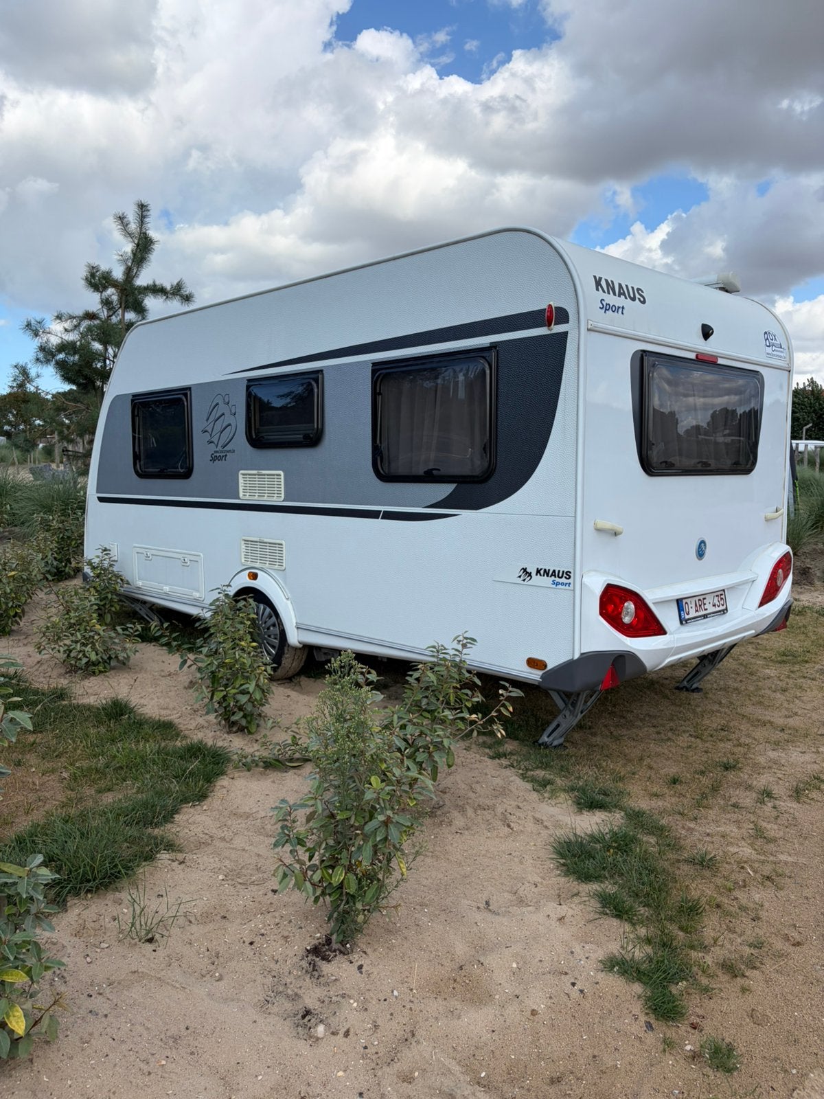 Knaus sport 450, Grand lit, Jusqu'à 4, 4 à 5 mètres, Particulier