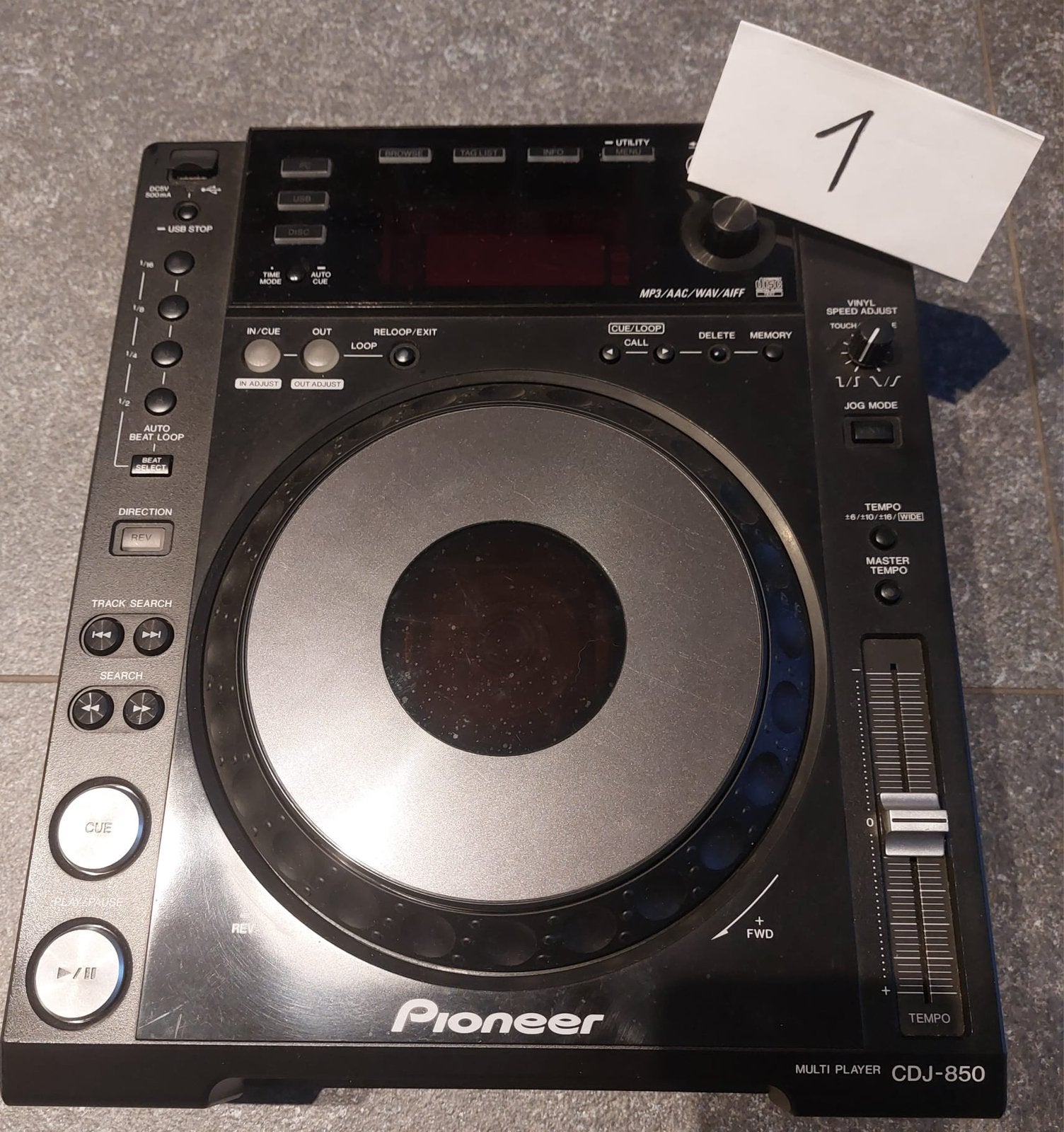 2x Pioneer CDJ850, Muziek en Instrumenten, Dj-sets en Draaitafels, Ophalen, Pioneer