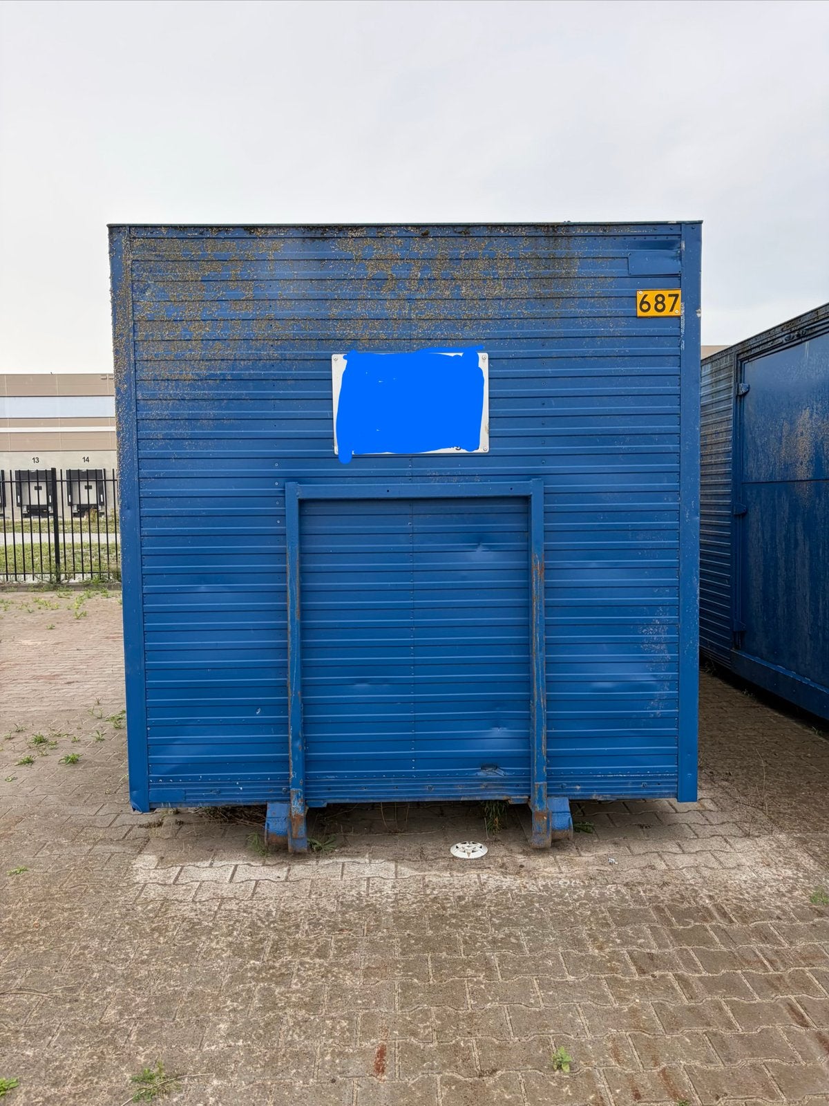 Afzet container te koop, Enlèvement
