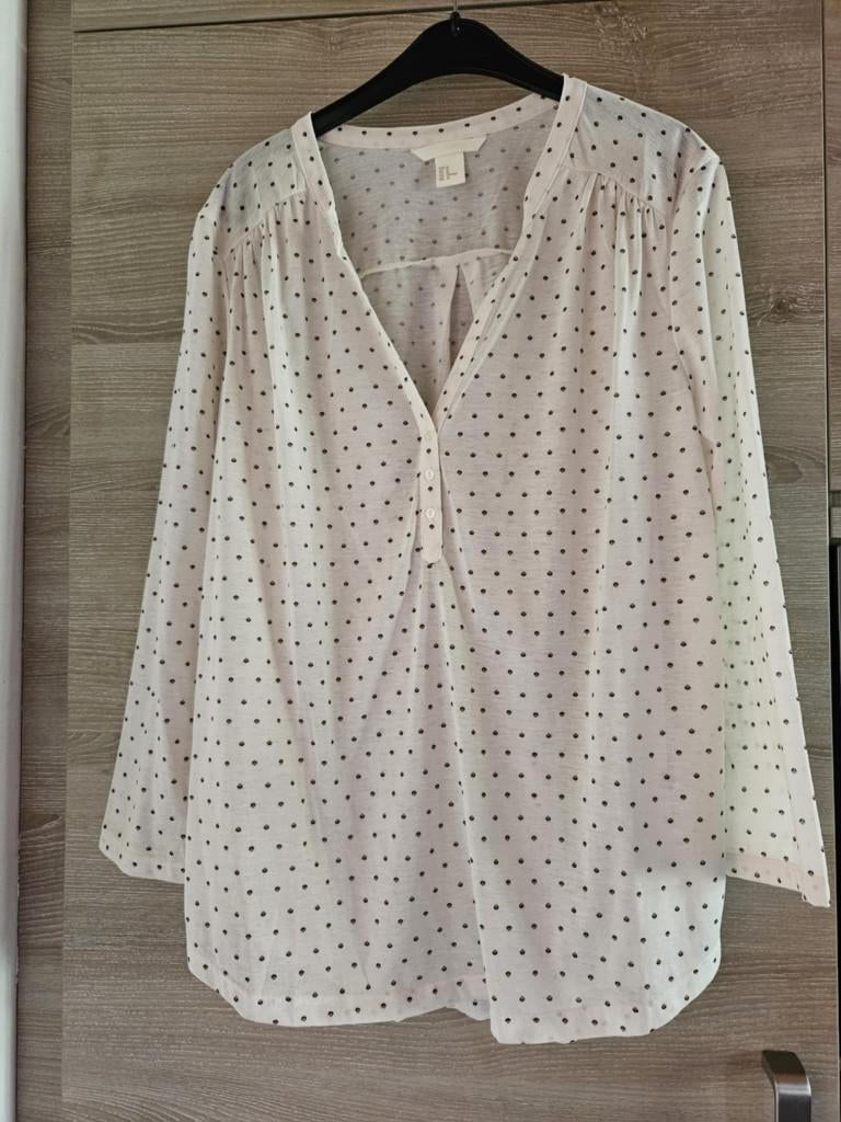 Blouse H&M taille M, Kleding | Dames, Blouses en Tunieken, Nieuw, Maat 38/40 (M), Beige, Ophalen of Verzenden