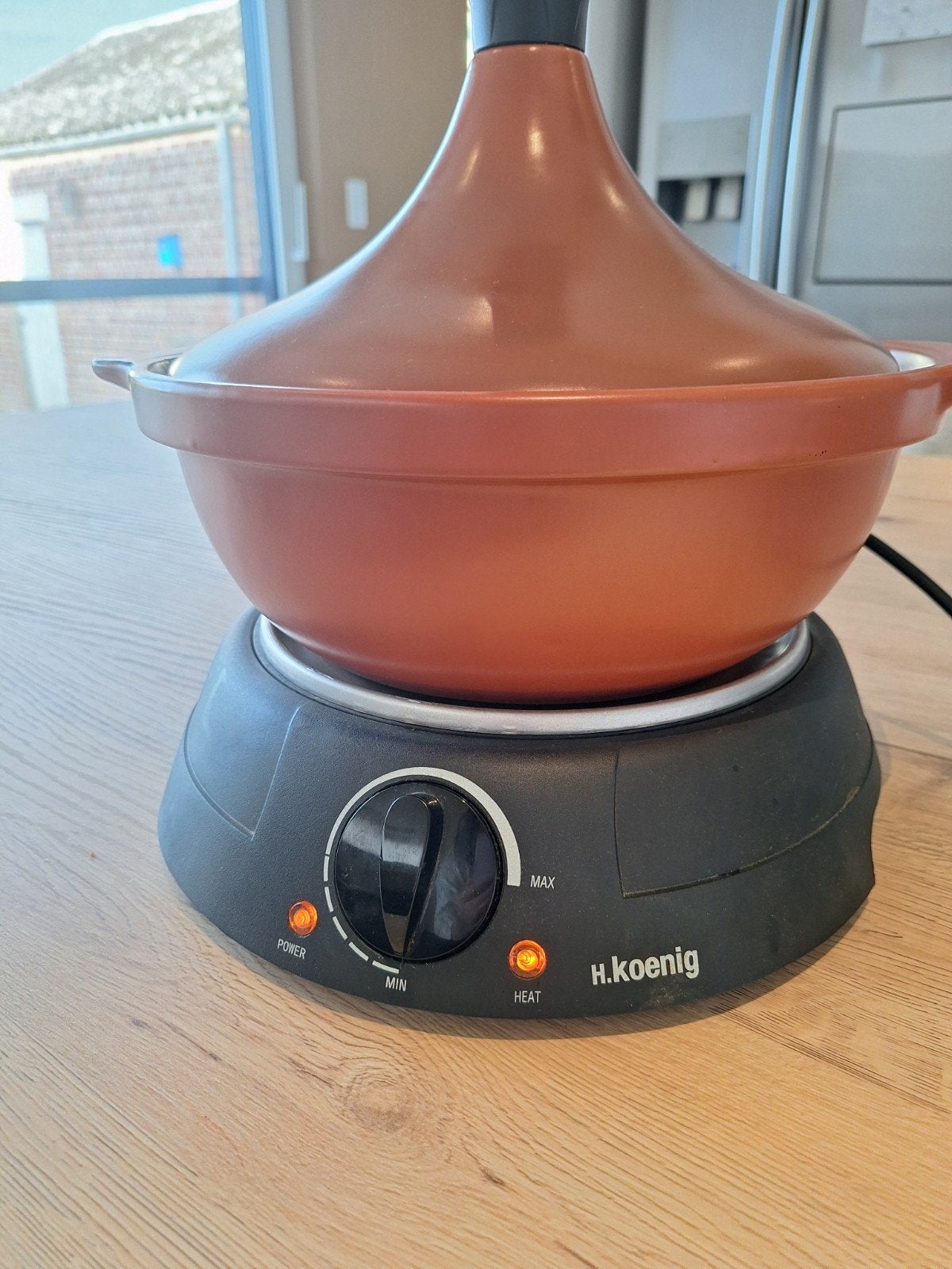tajine électrique en terre cuite, Enlèvement, Électrique