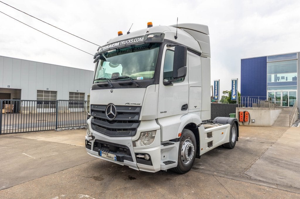 Mercedes-Benz ACTROS 1845 LS+VOITH+HYDR (bj 2018), Automaat, Achterwielaandrijving, Euro 6, Wit