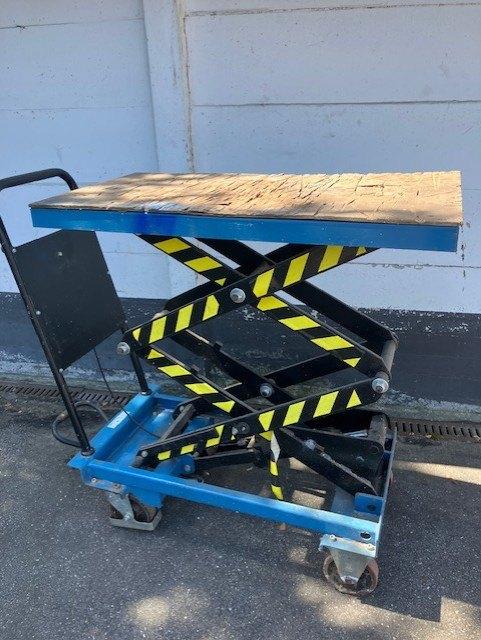 table élévatrice, Enlèvement