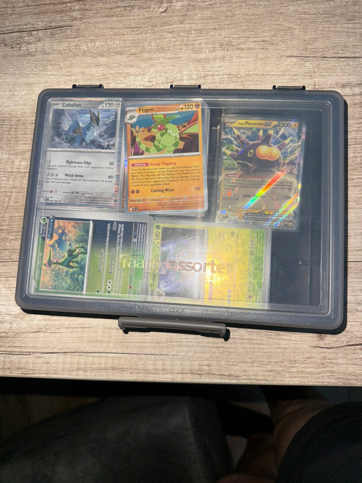 570 holo/reverse holo/ex kaarten all shiny, Ophalen of Verzenden, Zo goed als nieuw