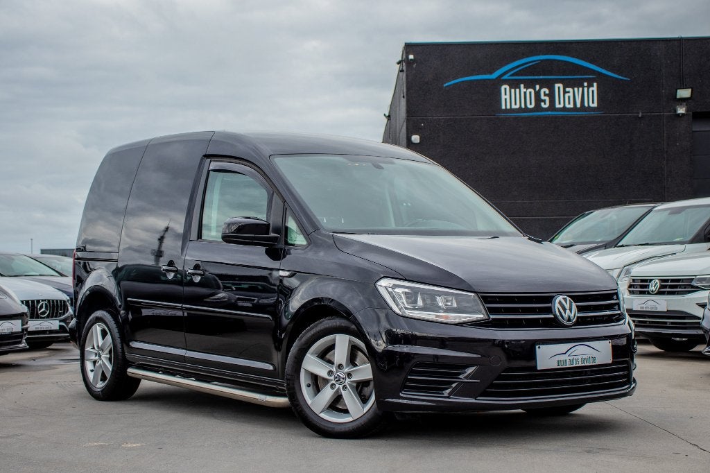 Volkswagen Caddy 2.0 TDi DSG/FRET LÉGER/CUVE/CUIR, Autos, Camionnettes & Utilitaires, Cuir, Achat, Entreprise, 2 places