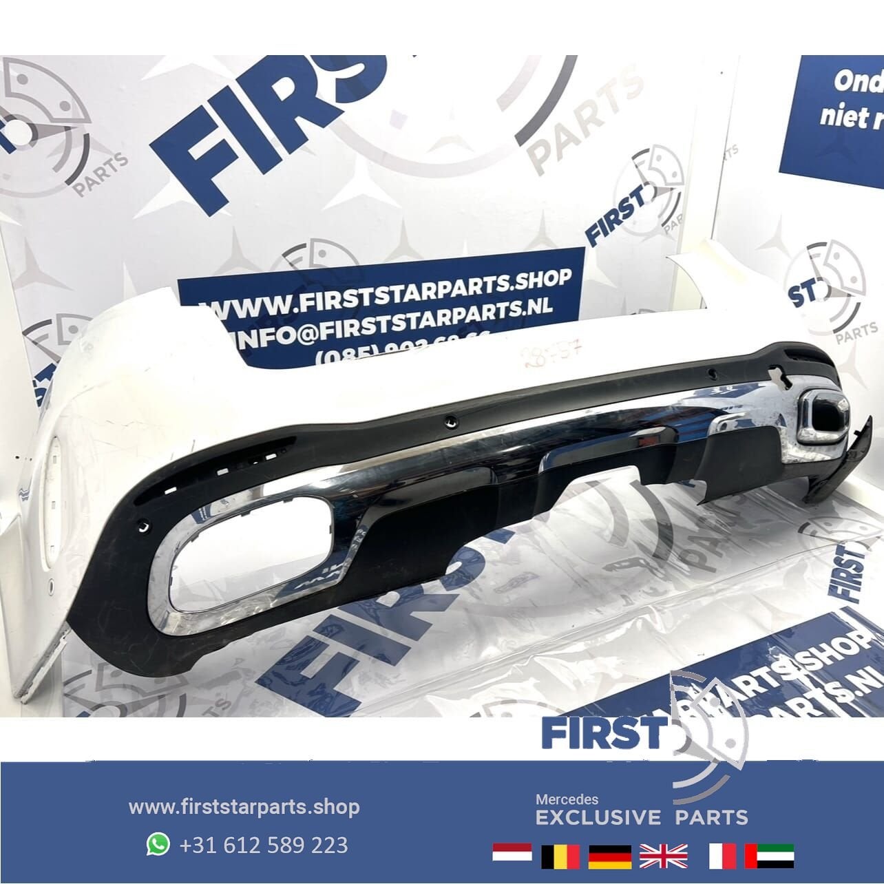 W167 V167 GLE AMG ACHTERBUMPER WIT GRIJS ZWART ROOD BUMPER G, Arrière, Utilisé, -, -