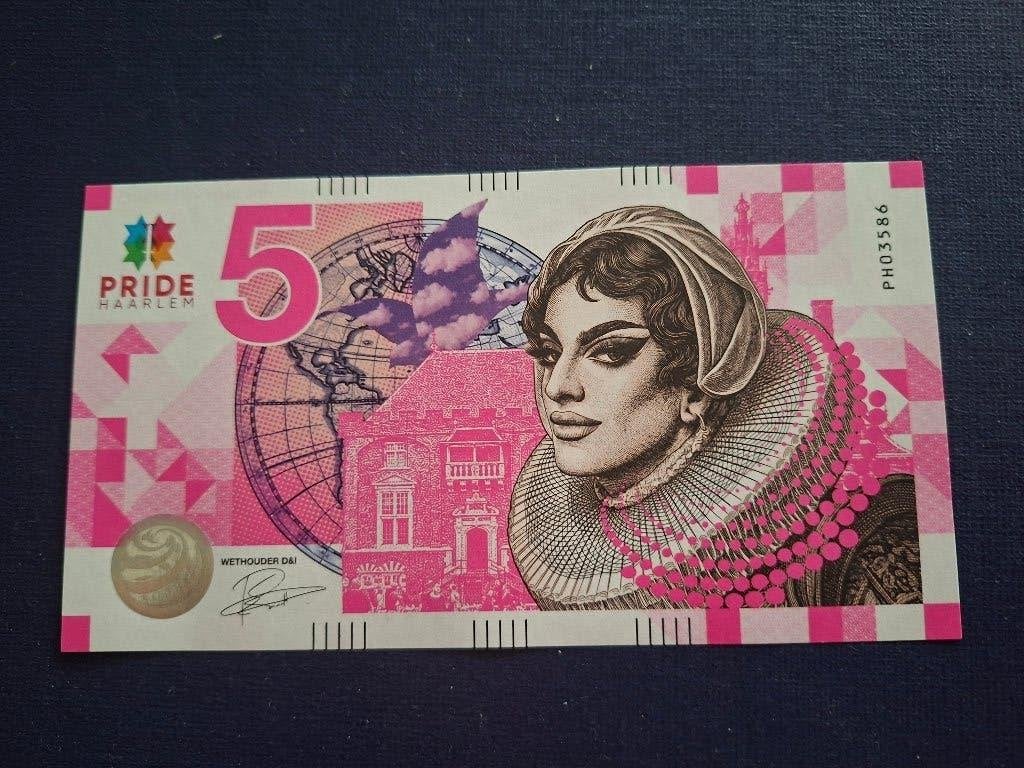 Billet Pride Haarlem 2026 à 5 euros, édition Drag Queen, Envoi, Euros, Billets en vrac