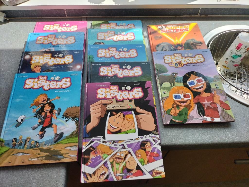 11 BD Les Sisters, Livres, Enlèvement, Comme neuf