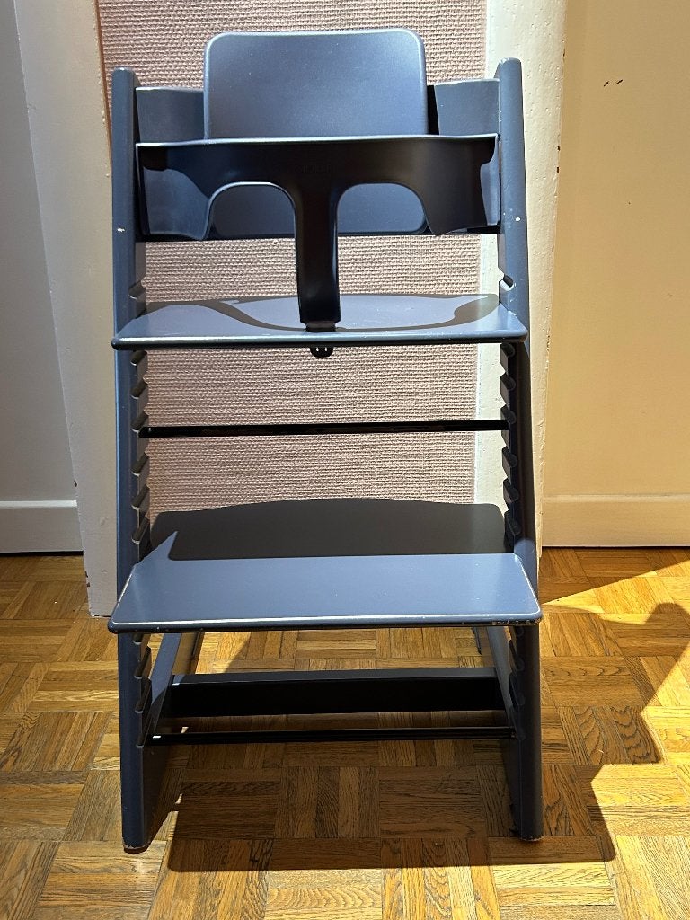 Chaise haute stokke + baby set, Kinderen en Baby's, Ophalen, Gebruikt, Meegroeistoel, Stoelverkleiner
