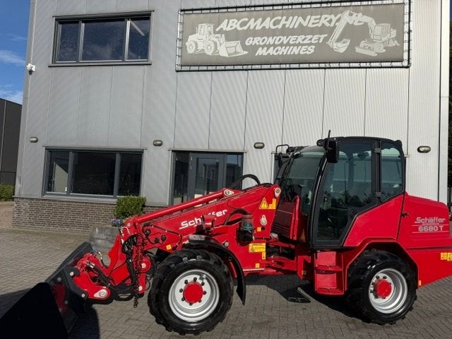 Schaffer 6680T Telescoop shovel verreiker Kniklader Bak Vork, Zakelijke goederen, Ophalen, Verreiker
