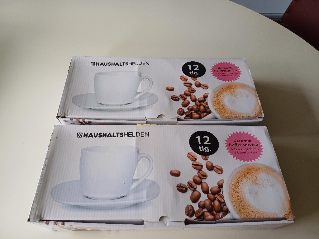Koffieservies, Huis en Inrichting, Keuken | Servies, Ophalen, Nieuw, Effen, Kop(pen) en/of Schotel(s)
