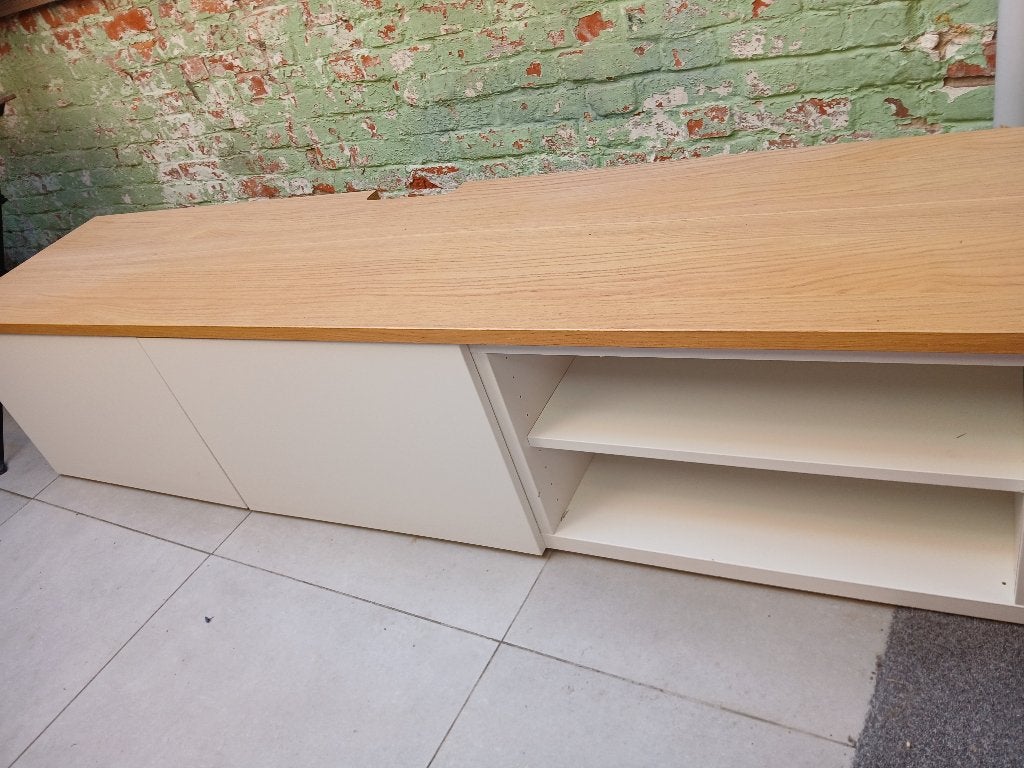 Besta TV meubel Ikea, Huis en Inrichting, Ophalen, Gebruikt, 150 tot 200 cm, Minder dan 100 cm