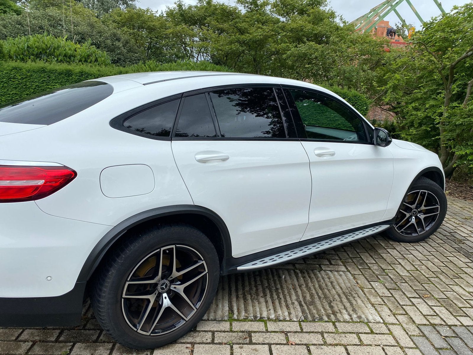 Mercedes GLC 250 Coupe 4Matic, 2018, Auto's, Automaat, 170 g/km, 4 cilinders, Wit