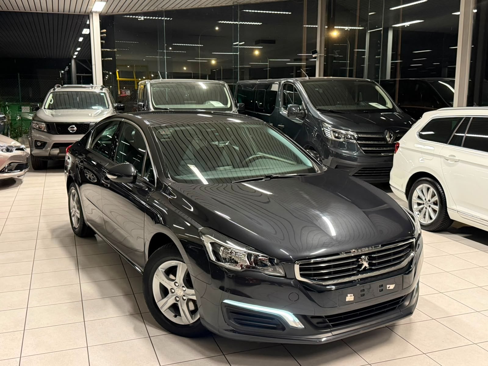 Peugeot 508, Auto's, Euro 5, Bedrijf, Zilver of Grijs, Isofix