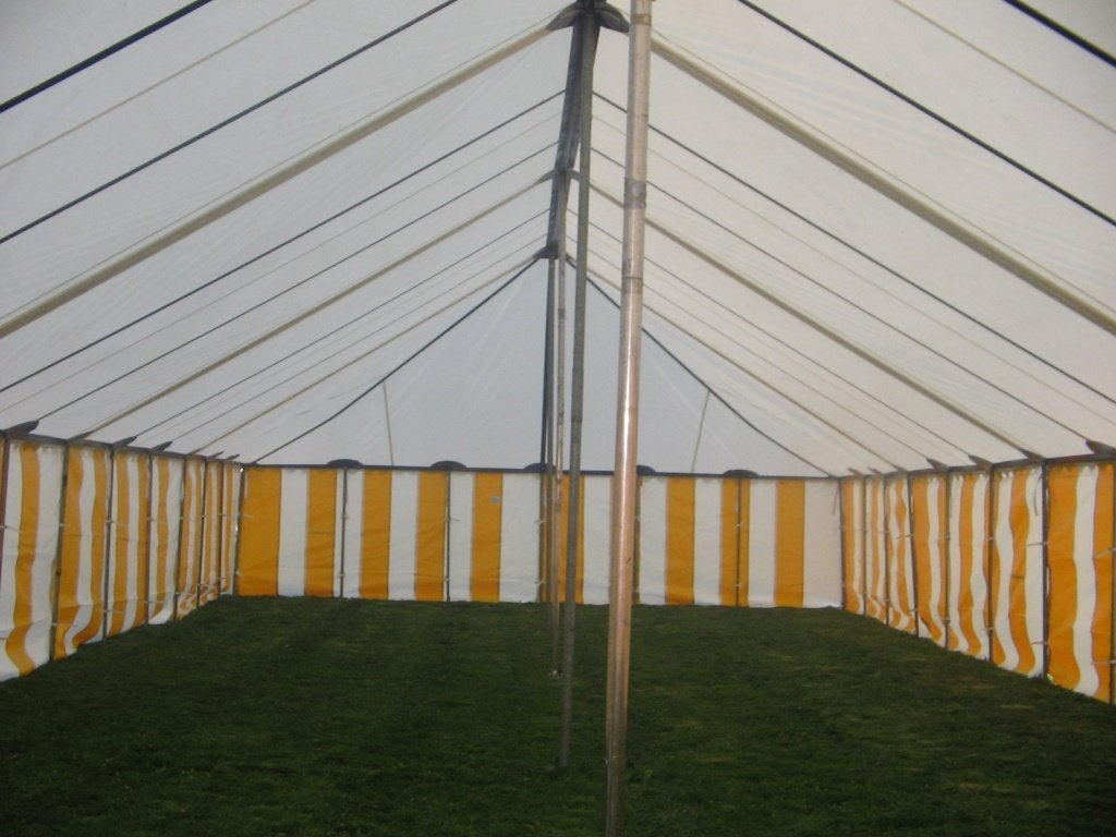 Spantent 10 x 25 m., Caravans en Kamperen, Ophalen